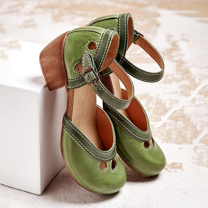 Noor | Orthopedic sandals with low heel