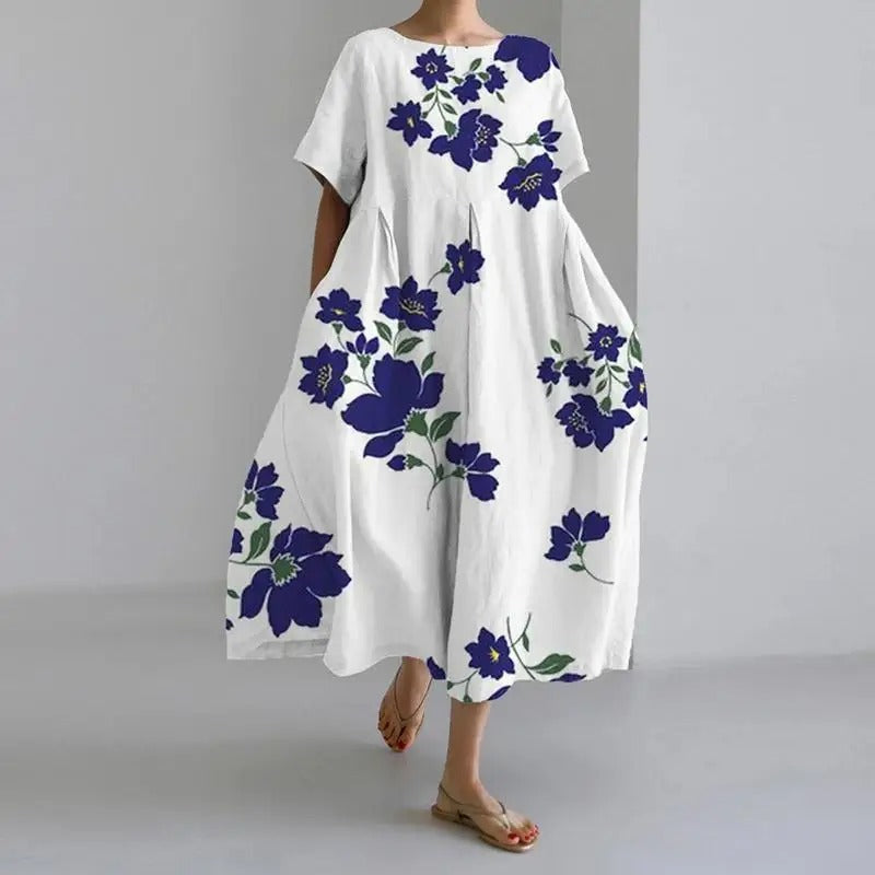 Peyton - Floral Swing Maxi Dress