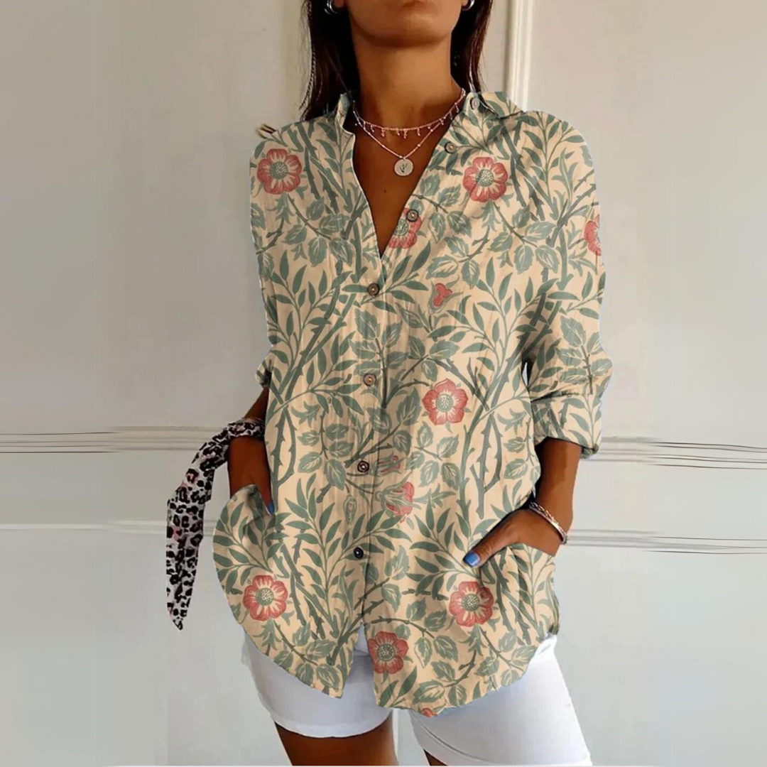 Sienna - Floral Breeze Blouse