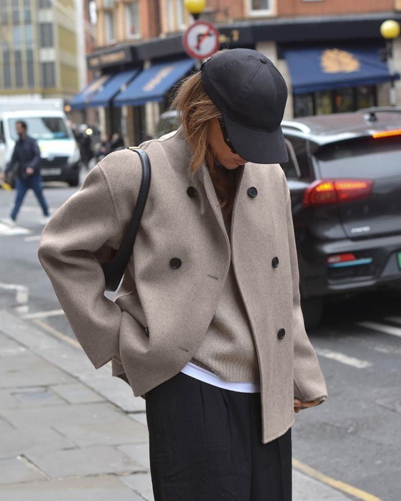 ANNA - French Style Oversized Jacket