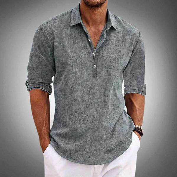 Isaac - Classic Linen Shirt