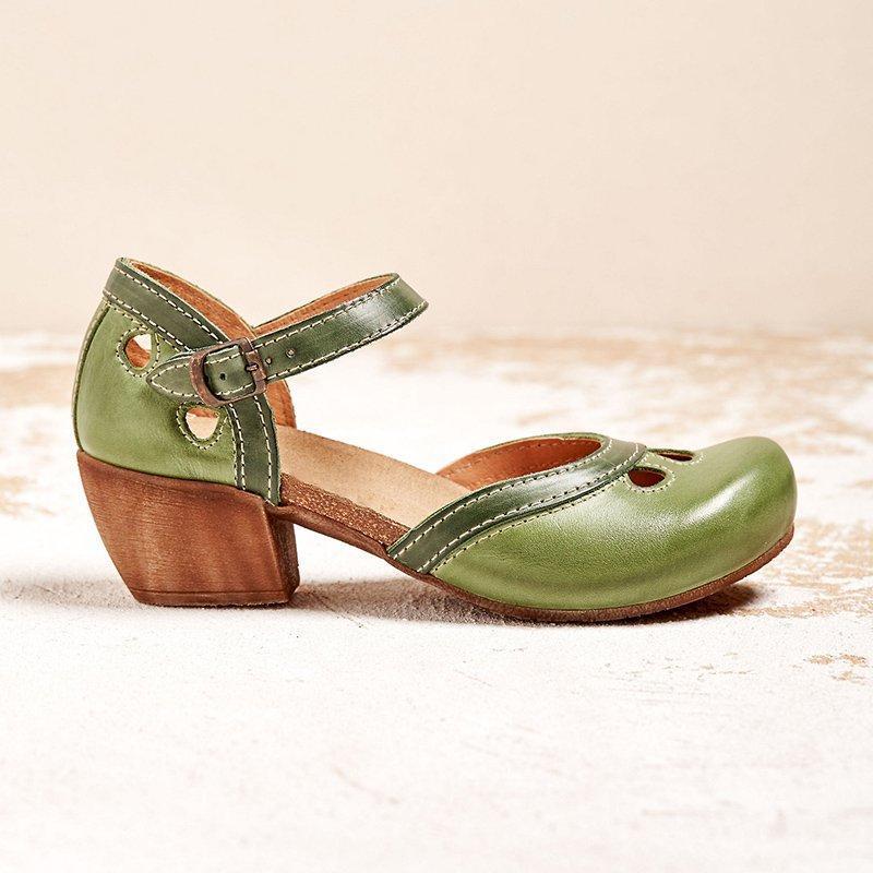 Noor | Orthopedic sandals with low heel