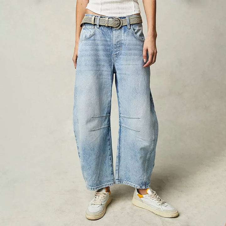 Martina - Wide-Leg Comfort Jeans