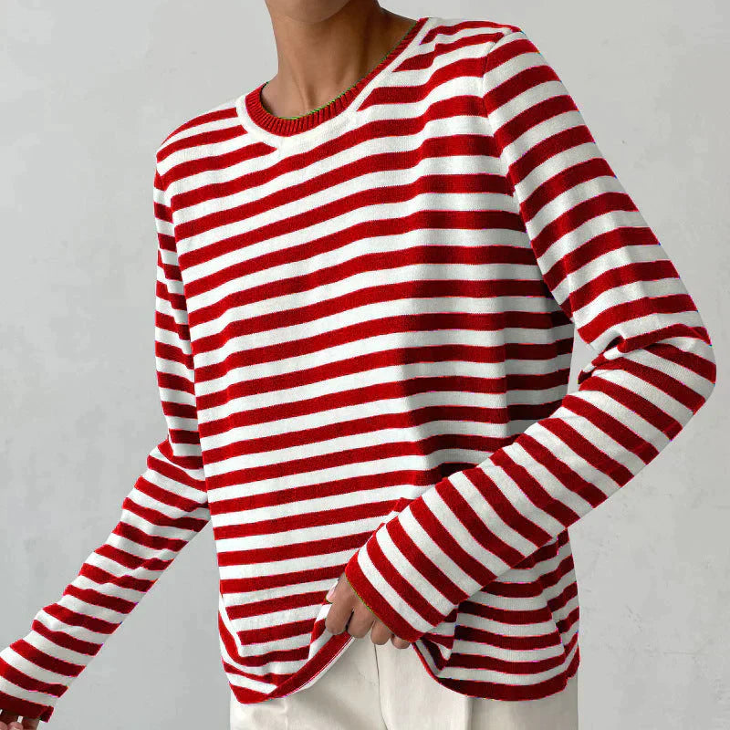 SARA - Striped Cotton Shirt