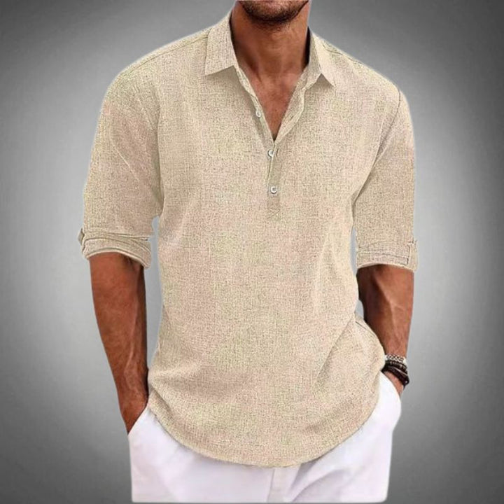 Isaac - Classic Linen Shirt