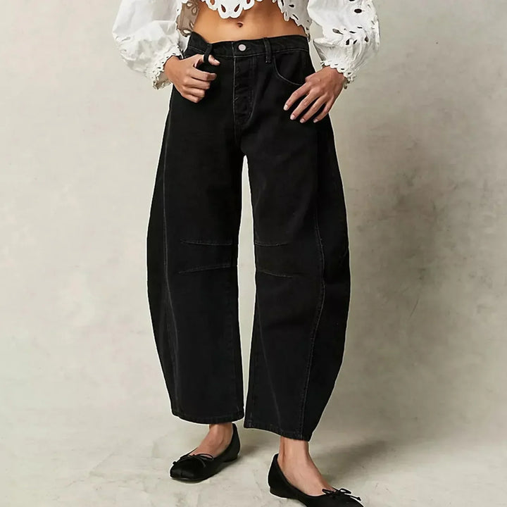 Martina - Wide-Leg Comfort Jeans