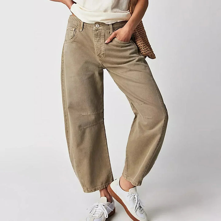 Martina - Wide-Leg Comfort Jeans