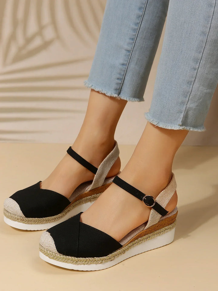 MELODY | Women's Closed Toe Wedge Orthopedic Sandals