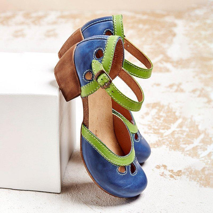 Noor | Orthopedic sandals with low heel