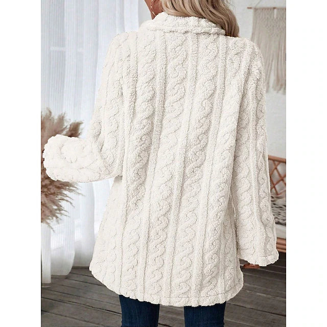 Jude -  Elegant Warm jacket with long sleeves