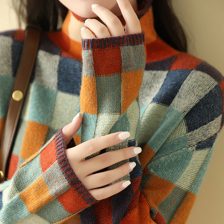 Mindy |  Luxury Plaid Sweater