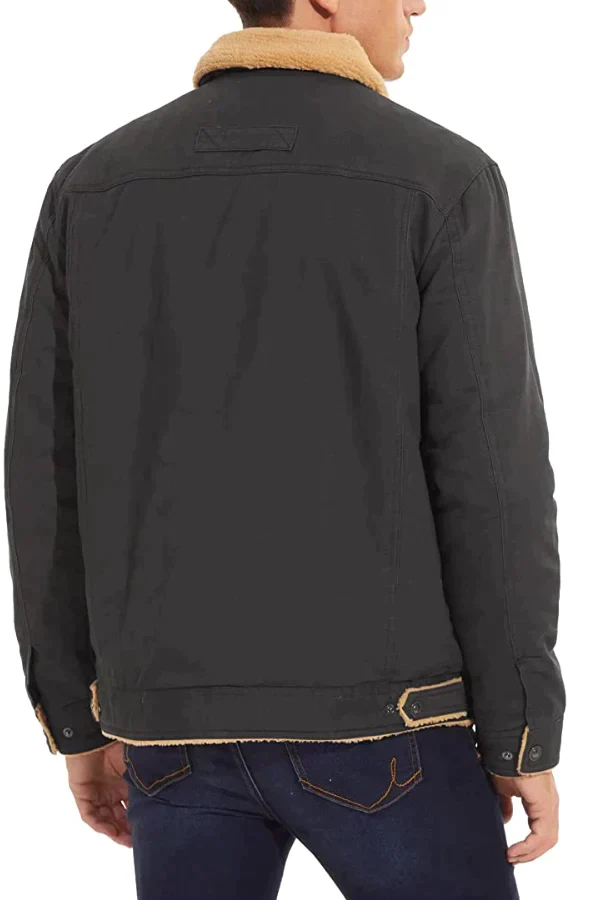 LUKE - Bomber Jacket With Wool Lining