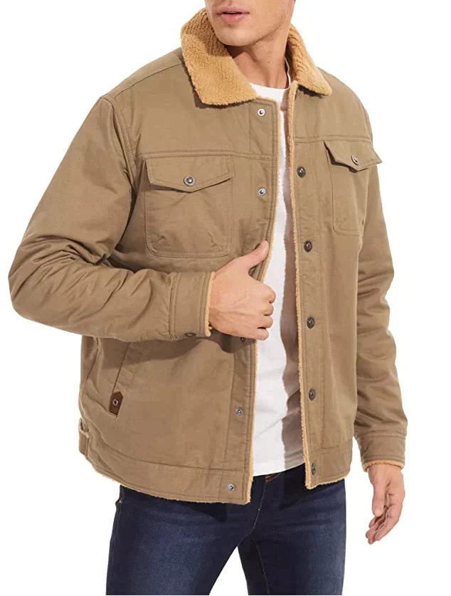 LUKE - Bomber Jacket With Wool Lining