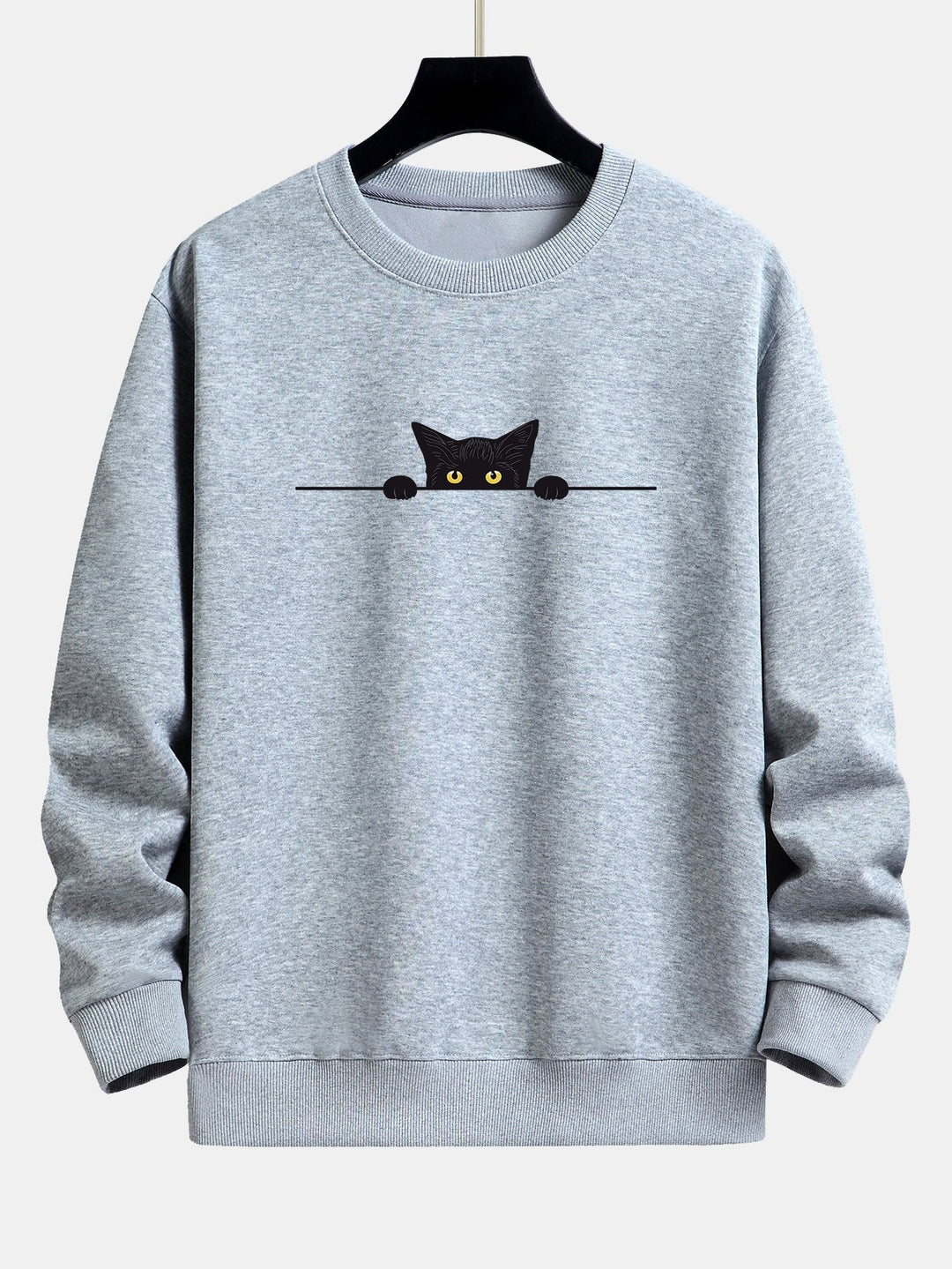 Tilly - Cozy Cat Print Sweatshirt