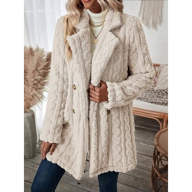 Jude -  Elegant Warm jacket with long sleeves