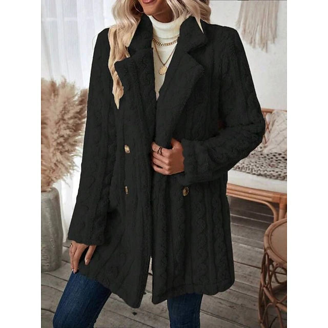 Jude -  Elegant Warm jacket with long sleeves